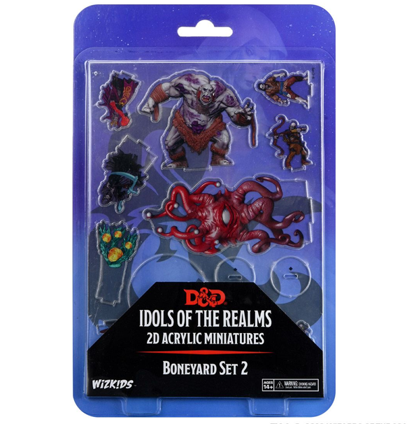 Dungeons & Dragons: 5th Ed. - Idols of the Realms: Boneyard Set 2 - 2D