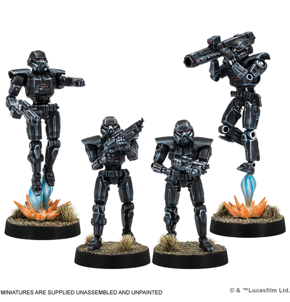 Star Wars Legion - Imperial Dark Troopers (Unit Expansion)