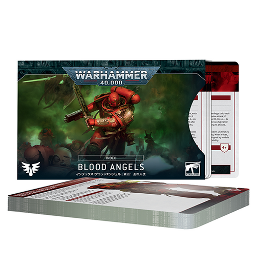 Warhammer 40k - Blood Angels - Index Cards (Eng)