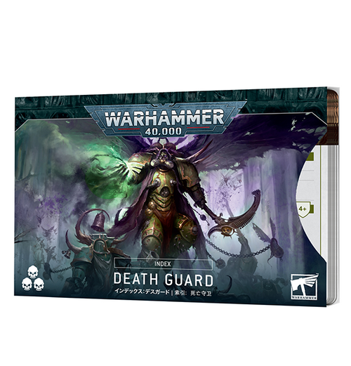 Warhammer 40k - Death Guard - Index Cards (Eng)