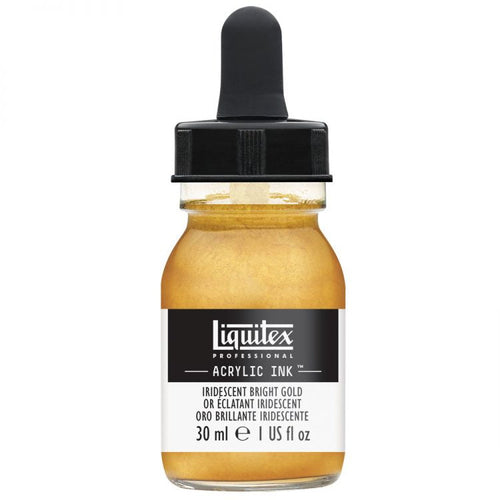 Liquitex Acrylic Ink - Iridescent Bright Gold 30ml