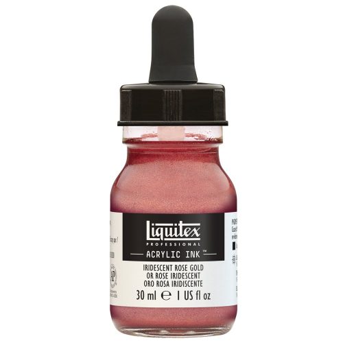 Liquitex Acrylic Ink - Iridescent Rose Gold 30ml