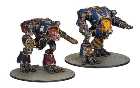 Warhammer: Legions Imperialis - Warhound Titans with Ursus Claws