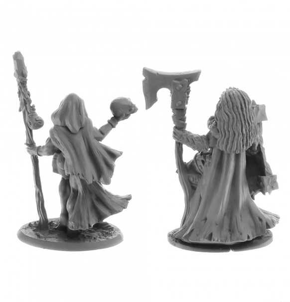 Reaper Bones USA: Jade Fire Leaders (2 stk)