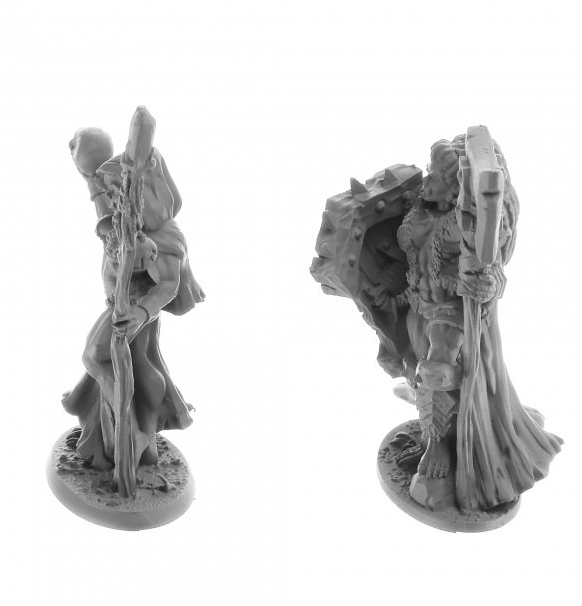 Reaper Bones USA: Jade Fire Leaders (2 stk)