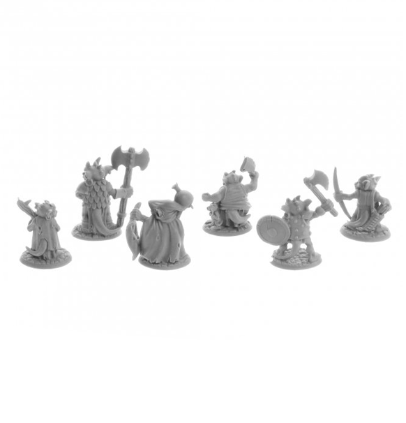 Reaper Bones: Kobolds Leaders (6 stk)