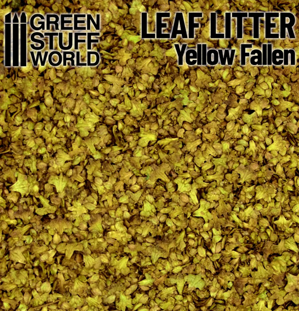 Green Stuff World: Leaf Litter - Fallen Yellow