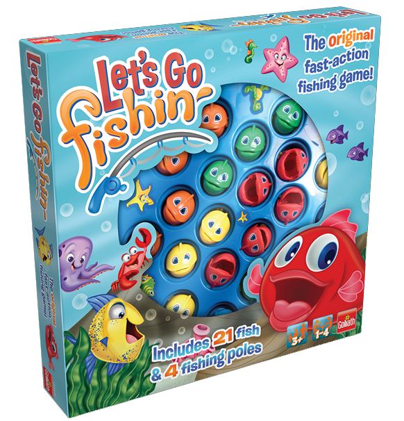 Let's Go Fishing: the original - Fiskespillet (Dansk)