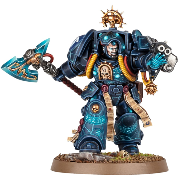 Warhammer 40k - Space Marines - Librarian in Terminator Armour