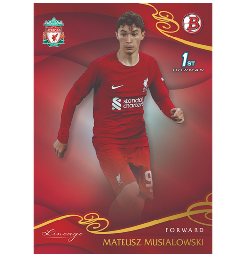 Fodboldkort: Topps - Liverpool Lineage 2022/23