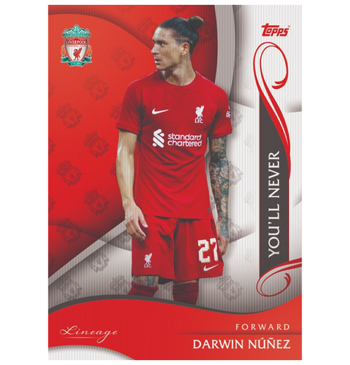 Fodboldkort: Topps - Liverpool Lineage 2022/23