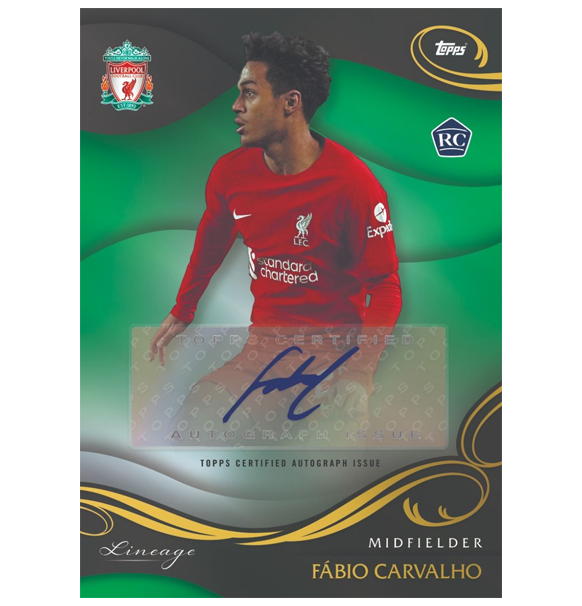 Topps Liverpool Lineage 2022/23