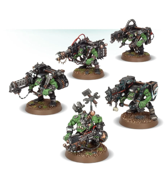 Warhammer 40k: Orks - Lootas / Burnas