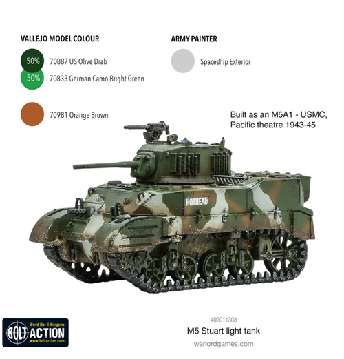 Bolt Action: M5 Stuart (Eng)