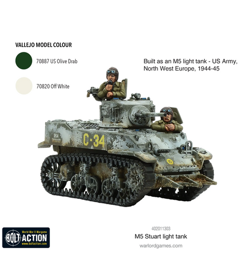 Bolt Action: M5 Stuart (Eng)