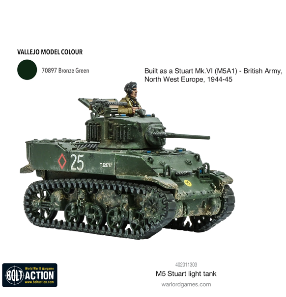 Bolt Action: M5 Stuart (Eng)