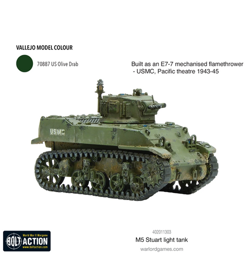 Bolt Action: M5 Stuart (Eng)