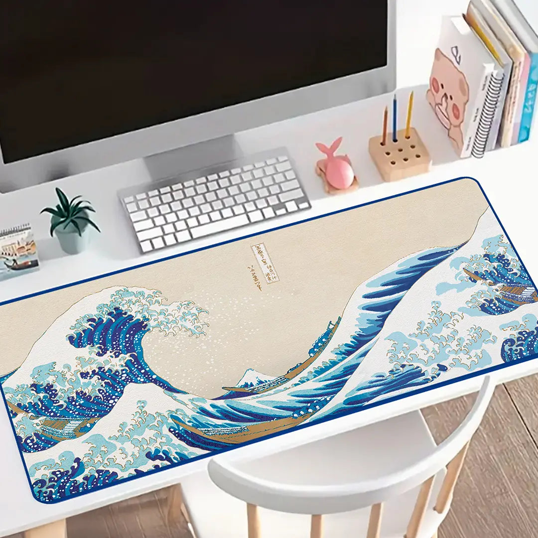 Desk Mat: The Great Wave of Kanagawa