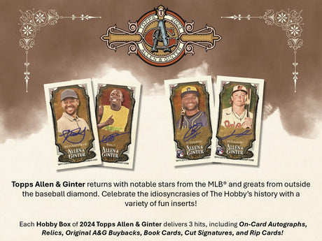 Topps Allen & Ginter Baseball 2024 - Hobby Box