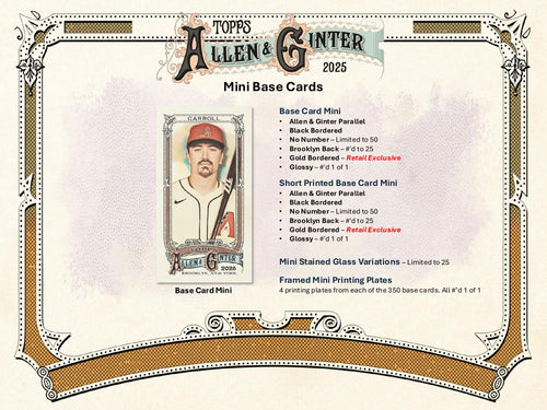 Topps Allen & Ginter Baseball 2025 - Value Box