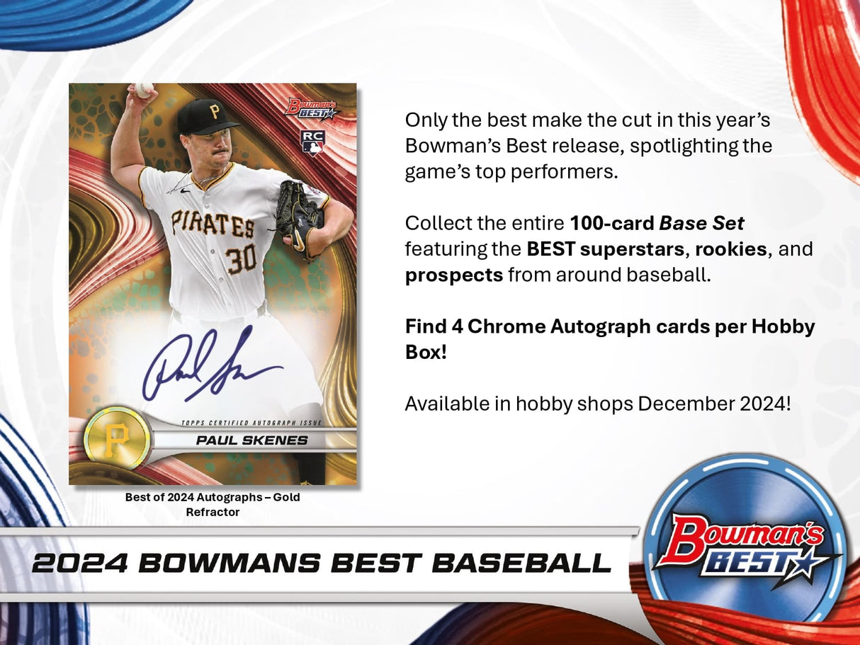 Topps Bowman's Best Baseball 2024 - Hobby Box