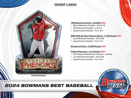 Topps Bowman's Best Baseball 2024 - Hobby Box