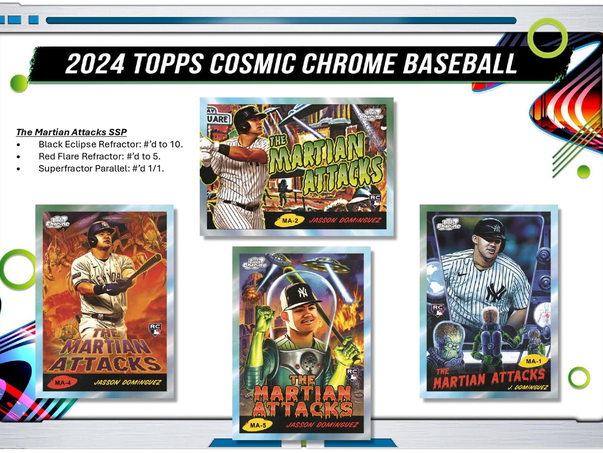 Topps Cosmic Chrome Baseball 2024 - Hobby Box