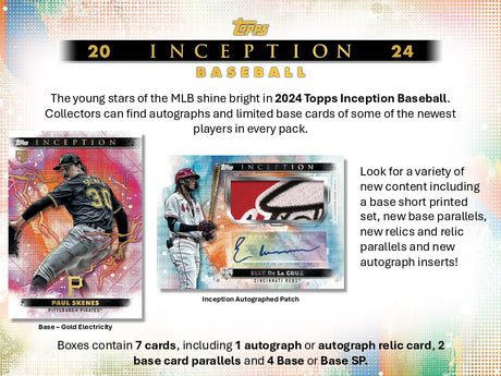 Topps Inception Baseball 2024 - Hobby Box