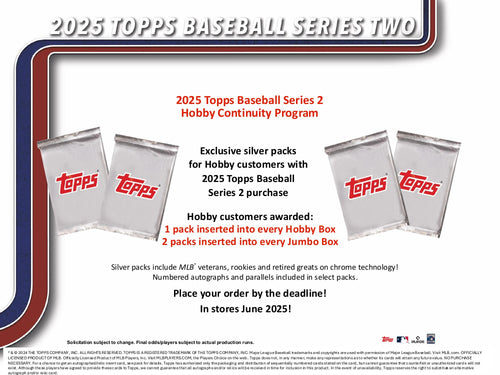Topps MLB Baseball Series 2 2025 - Jumbo Box