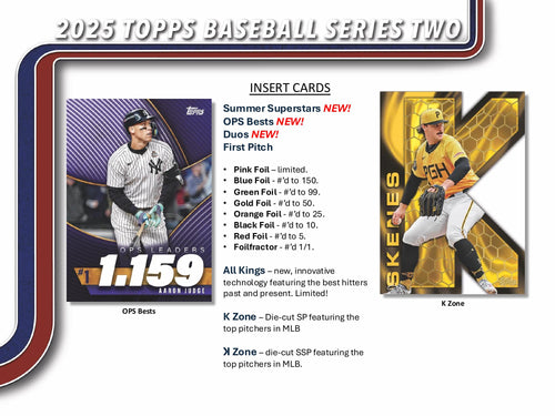 Topps MLB Baseball Series 2 2025 - Jumbo Box