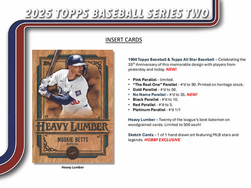 Topps MLB Baseball Series 2 2025 - Hobby Box