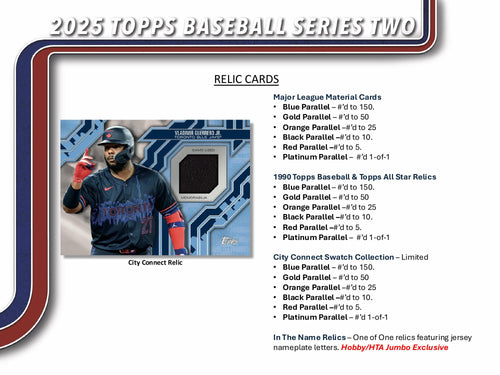 Topps MLB Baseball Series 2 2025 - Hobby Box