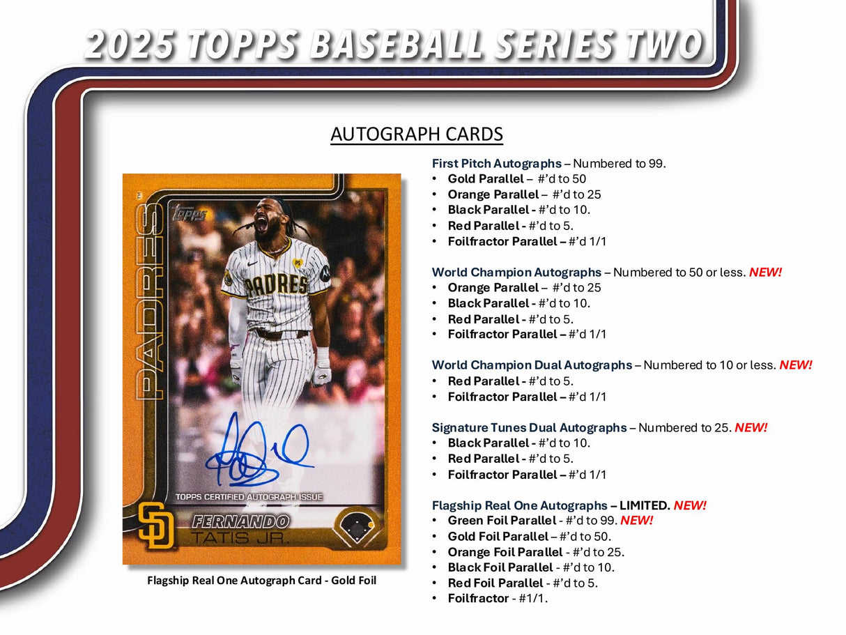 Topps MLB Baseball Series 2 2025 - Mega Box