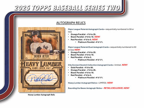 Topps MLB Baseball Series 2 2025 - Value Box