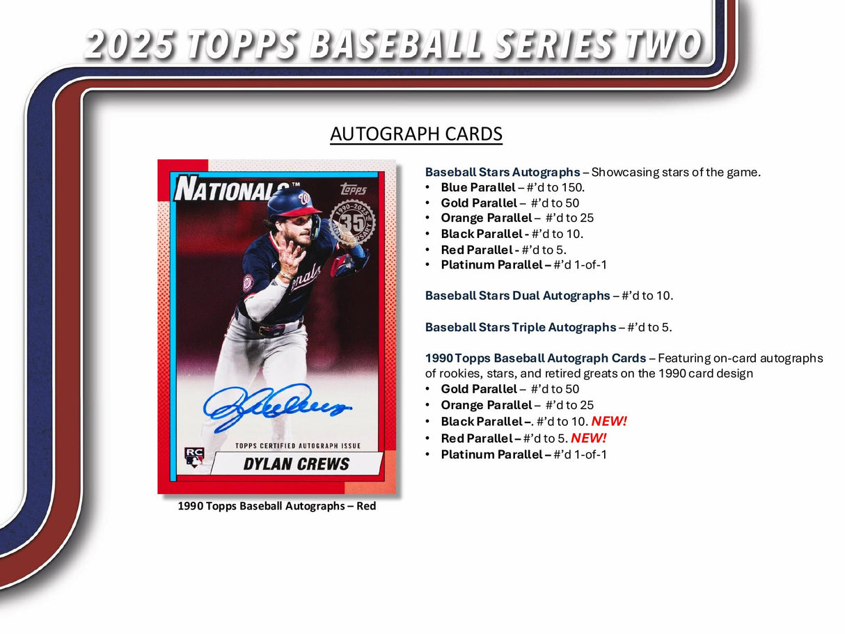 Topps MLB Baseball Series 2 2025 - Value Box