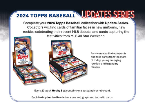 Topps Update Series Baseball 2024 - Jumbo Box