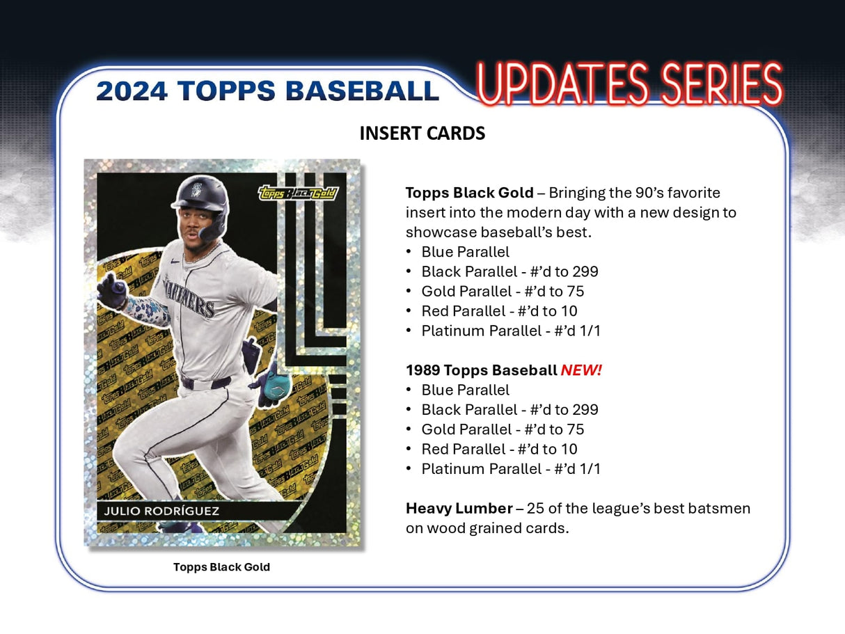 Topps Update Series Baseball 2024 - Hobby Box