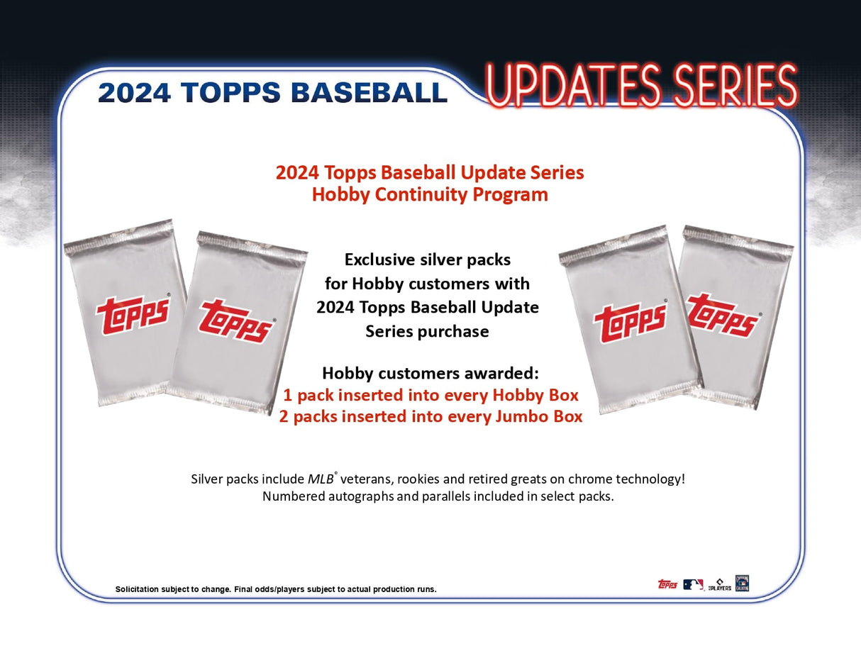 Topps Update Series Baseball 2024 - Hobby Box