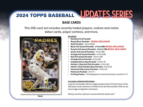 Topps Update Series Baseball 2024 - Value Box