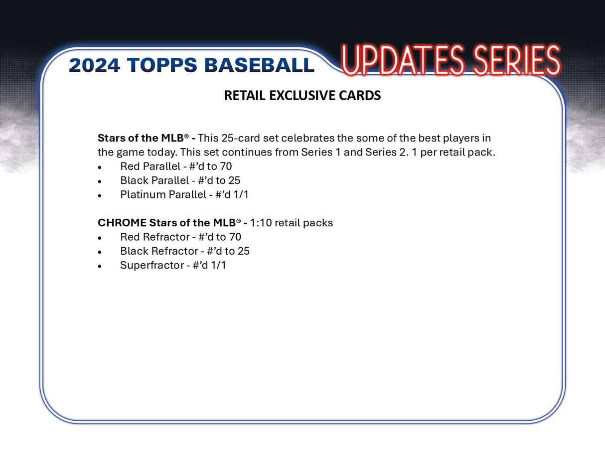 Topps Update Series Baseball 2024 - Value Box