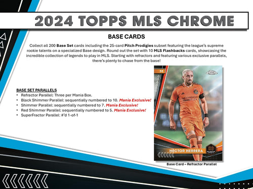 Topps Chrome MLS 2024 - Messi Mania