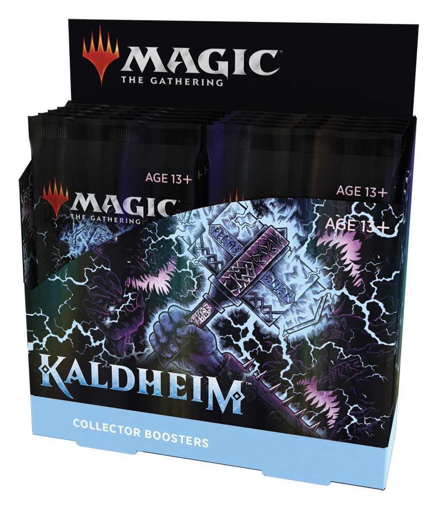 Magic Kaldheim Collectors Booster Display