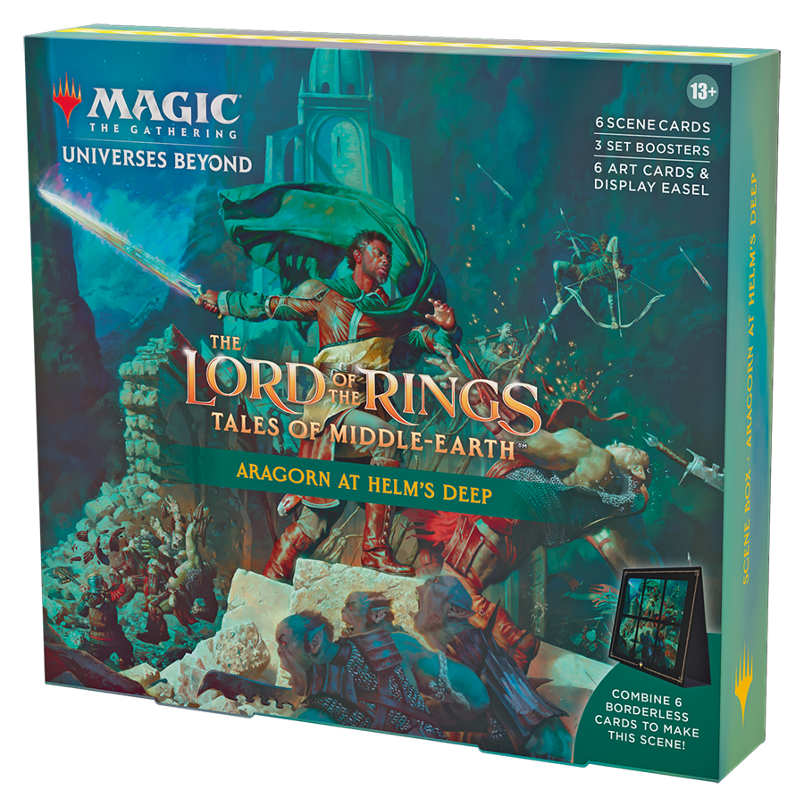 Magic the Gathering: Tales of Middle-Earth - Scene Box: Aragon at Helm's Deep