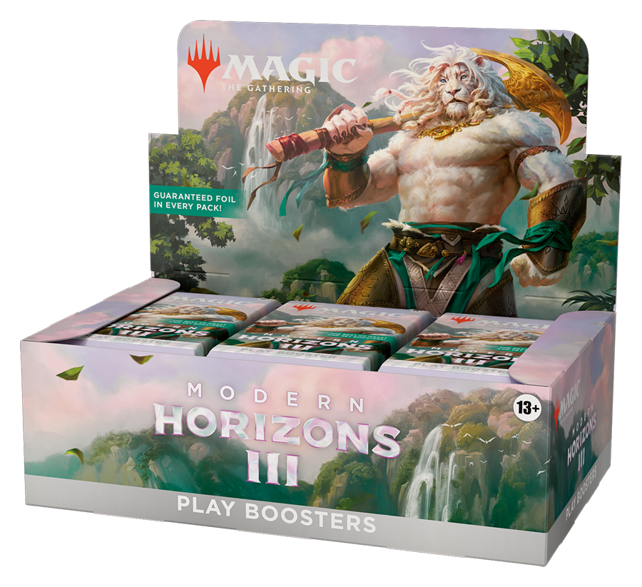 Magic The Gathering: Modern Horizons 3 Play Booster Display