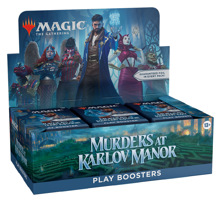 Magic The Gathering: Murders at Karlov Manor - Play Booster Display