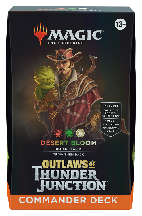 Magic the Gathering - Outlaws of Thunder Junction - Desert Bloom Commander Deck
