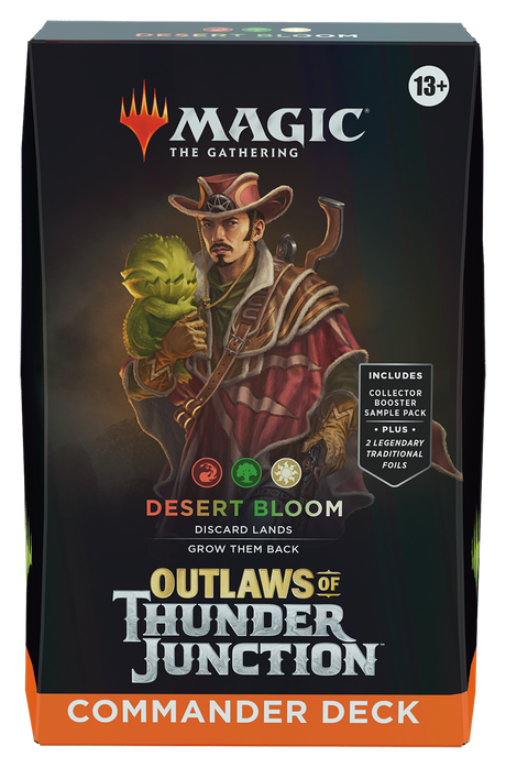 Magic the Gathering - Outlaws of Thunder Junction - Desert Bloom Commander Deck