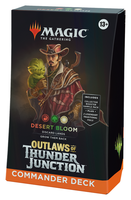 Magic the Gathering - Outlaws of Thunder Junction - Desert Bloom Commander Deck