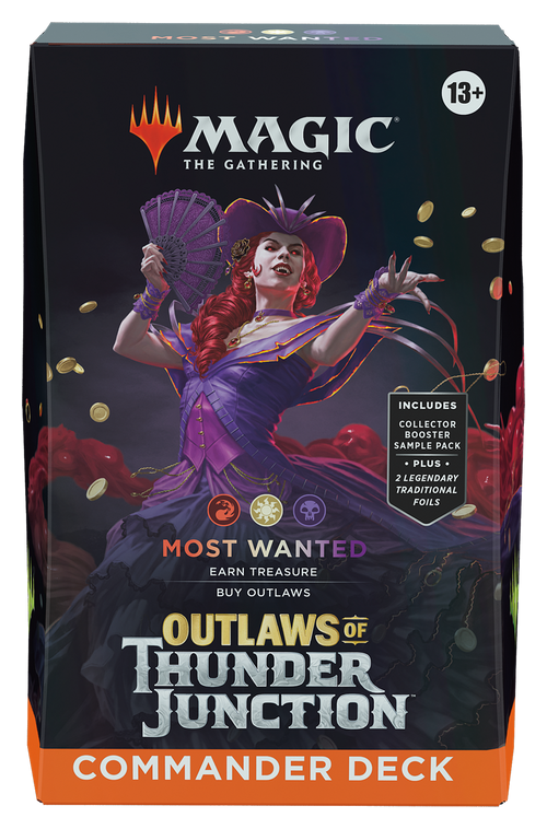 Magic the Gathering - Outlaws of Thunder Junction - Most Wanted Commander Deck