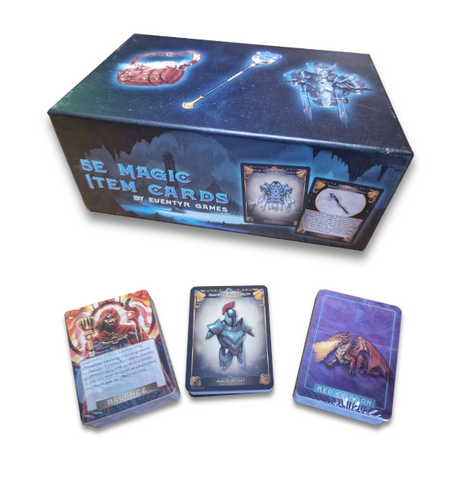 5E Magic Item Card Box Set